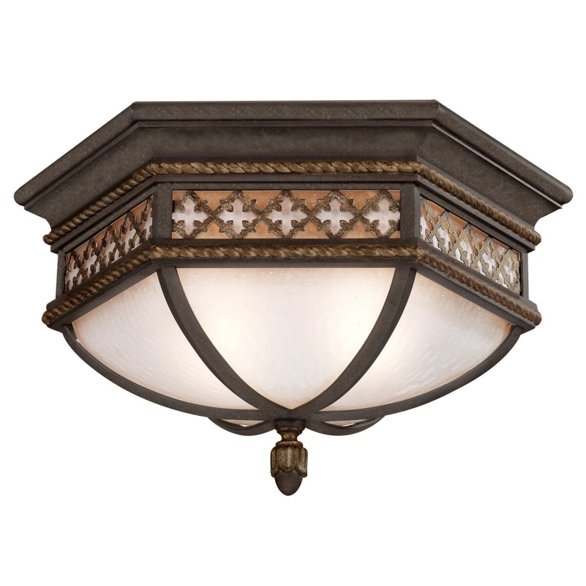 Fine Art Chateau 21" Outdoor Flush Mount - Image 1